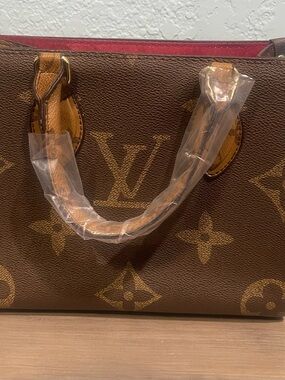Elegant Monogram Canvas Iconic Reverse Handbag